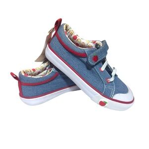 Girls size 10 Sneakers Tennis Shoes No Lace NWT